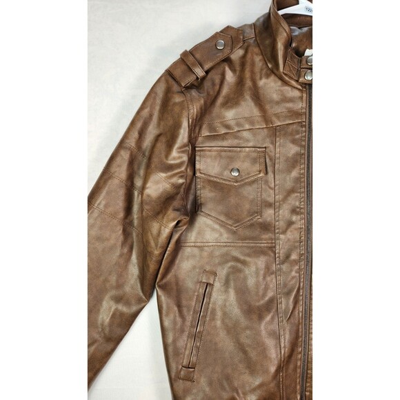 David Outwear Salvador Jacket Saddle Brown Sz. Medium - Picture 2 of 15